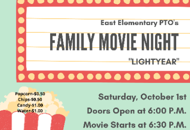 East Elementary Family Movie Night!