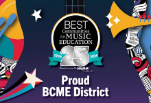 Mount Vernon Receives National Recognition for Music Education Support