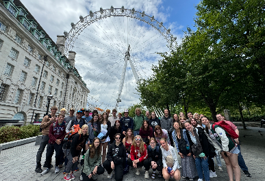 Group at London Eye