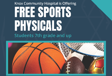 Sports Physicals for 2025-26 School Year