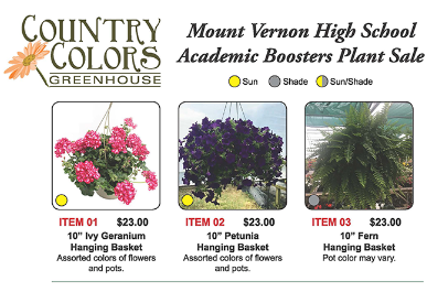 Academic Boosters Plant Sale