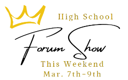 Forum Show March 7 through March 9 Invitation