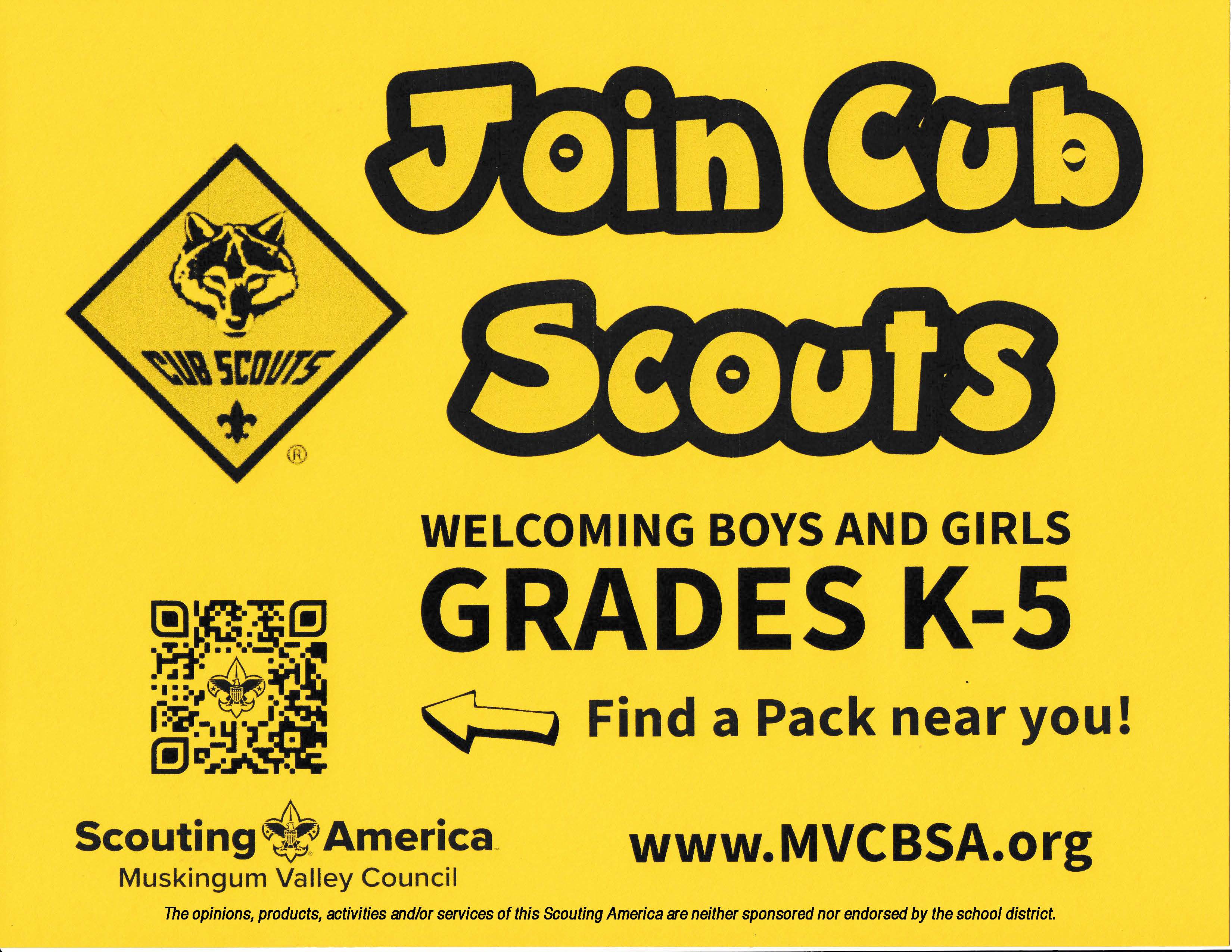 Join Cub Scouts