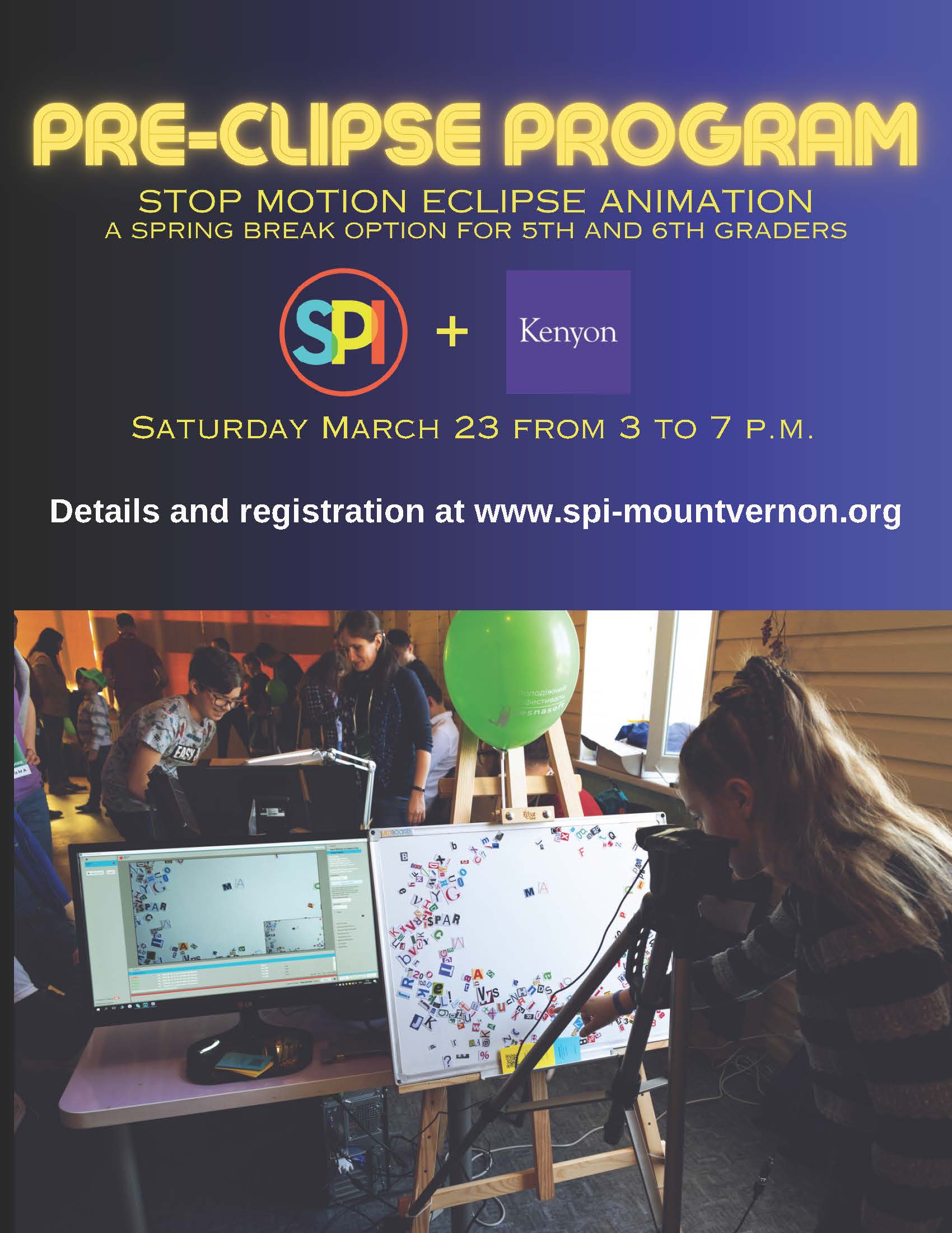 SPI Pre-Eclipse Program button link.