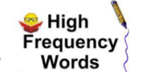 High Frequency Word List