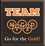 Picture of Team MV Go For The Gold Graphic.