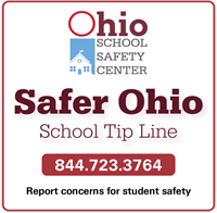 Safer Schools Ohio Tip Line 1-844-723-3764